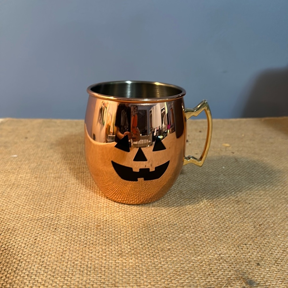 Halloween copper mule cup